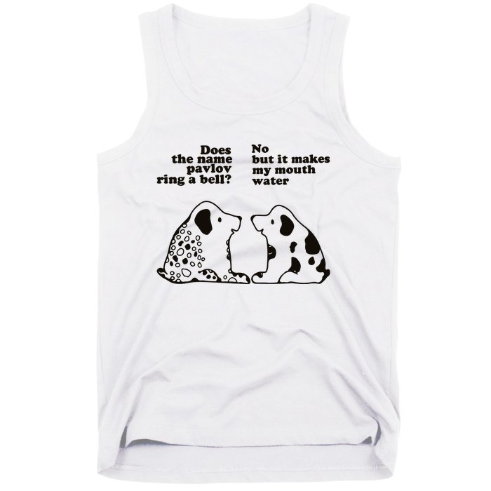 Pavlov That Rings A Bell Psychologist Tank Top