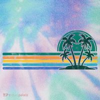 Palm Trees Retro Beach Summer Legacy Tie Dye Trucker Hat