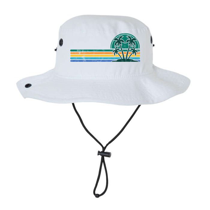 Palm Trees Retro Beach Summer Bucket Hat