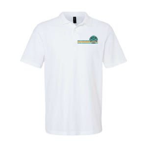 Palm Trees Retro Beach Summer Softstyle Adult Sport Polo