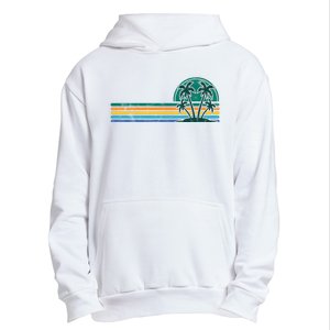 Palm Trees Retro Beach Summer Urban Pullover Hoodie