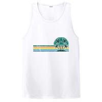 Palm Trees Retro Beach Summer PosiCharge Competitor Tank
