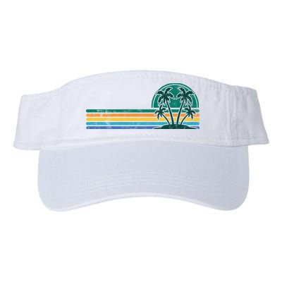 Palm Trees Retro Beach Summer Visor