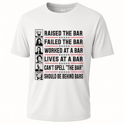 Pro Trump Raised The Bar Funny Political Anti Biden Meme Performance Shirt