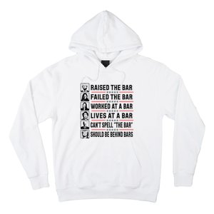 Pro Trump Raised The Bar Funny Political Anti Biden Meme Hoodie