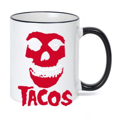 Punk Tacos Rock 11oz Black Color Changing Mug