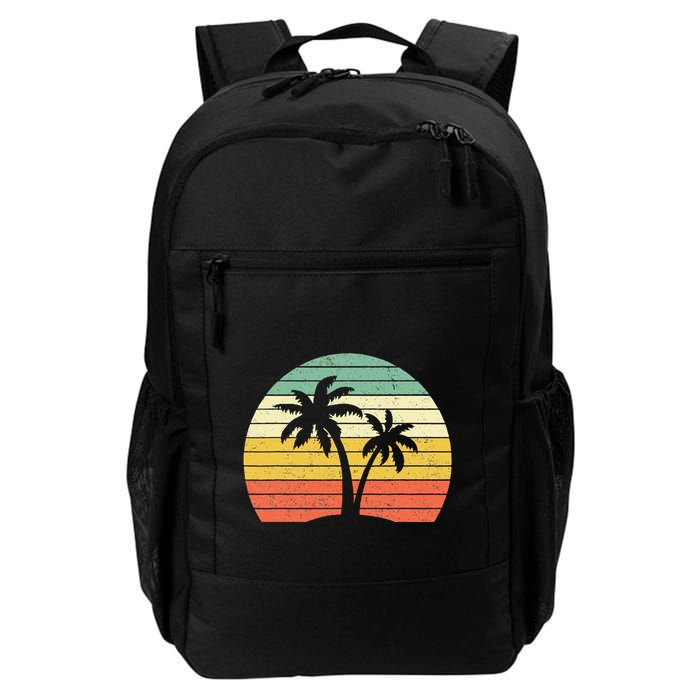 Palm Tree Retro Tropical Beach Backpack