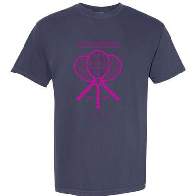 Pink Tennis Rackets Challengers Movie Garment-Dyed Heavyweight T-Shirt