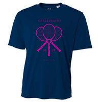 Pink Tennis Rackets Challengers Movie Cooling Performance Crew T-Shirt