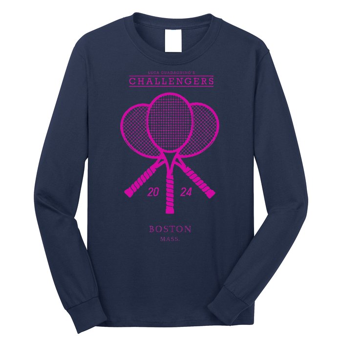 Pink Tennis Rackets Challengers Movie Long Sleeve Shirt