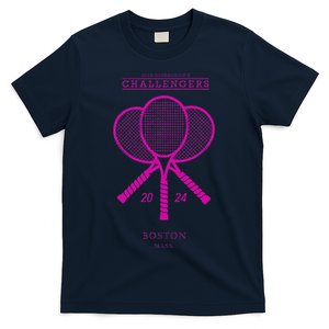 Pink Tennis Rackets Challengers Movie T-Shirt