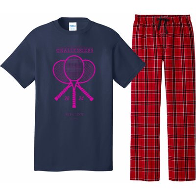 Pink Tennis Rackets Challengers Movie Pajama Set