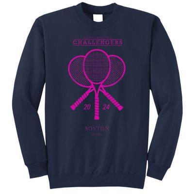 Pink Tennis Rackets Challengers Movie Tall Sweatshirt