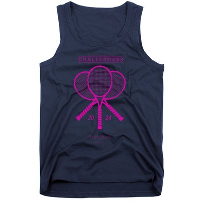 Pink Tennis Rackets Challengers Movie Tank Top