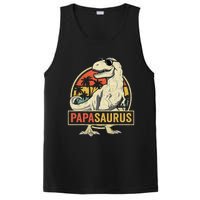 Papasaurus T Rex Dinosaur Papa Saurus Family Matching PosiCharge Competitor Tank