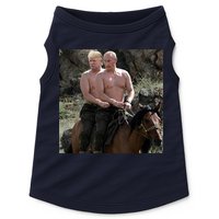Putin Trump Riding Horse | Russia Tee Doggie Tank