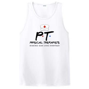 Physical Therapists Risking Our Lives Everyday PosiCharge Competitor Tank