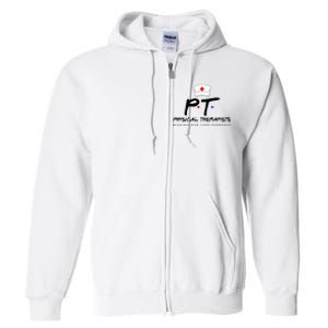 Physical Therapists Risking Our Lives Everyday Full Zip Hoodie