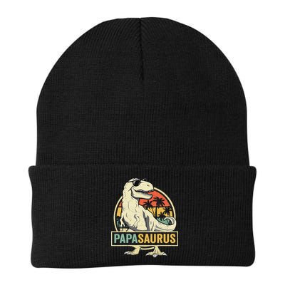 Papasaurus T Rex Dinosaur Papa Saurus Family Matching Beanie