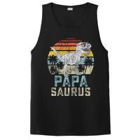 Papasaurus T Rex Dinosaur Papa Saurus Family Matching PosiCharge Competitor Tank