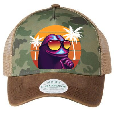 Pepe Tropical Retro Sunset Legacy Tie Dye Trucker Hat