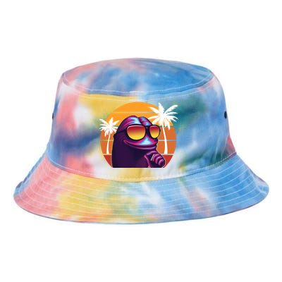 Pepe Tropical Retro Sunset Tie Dye Newport Bucket Hat