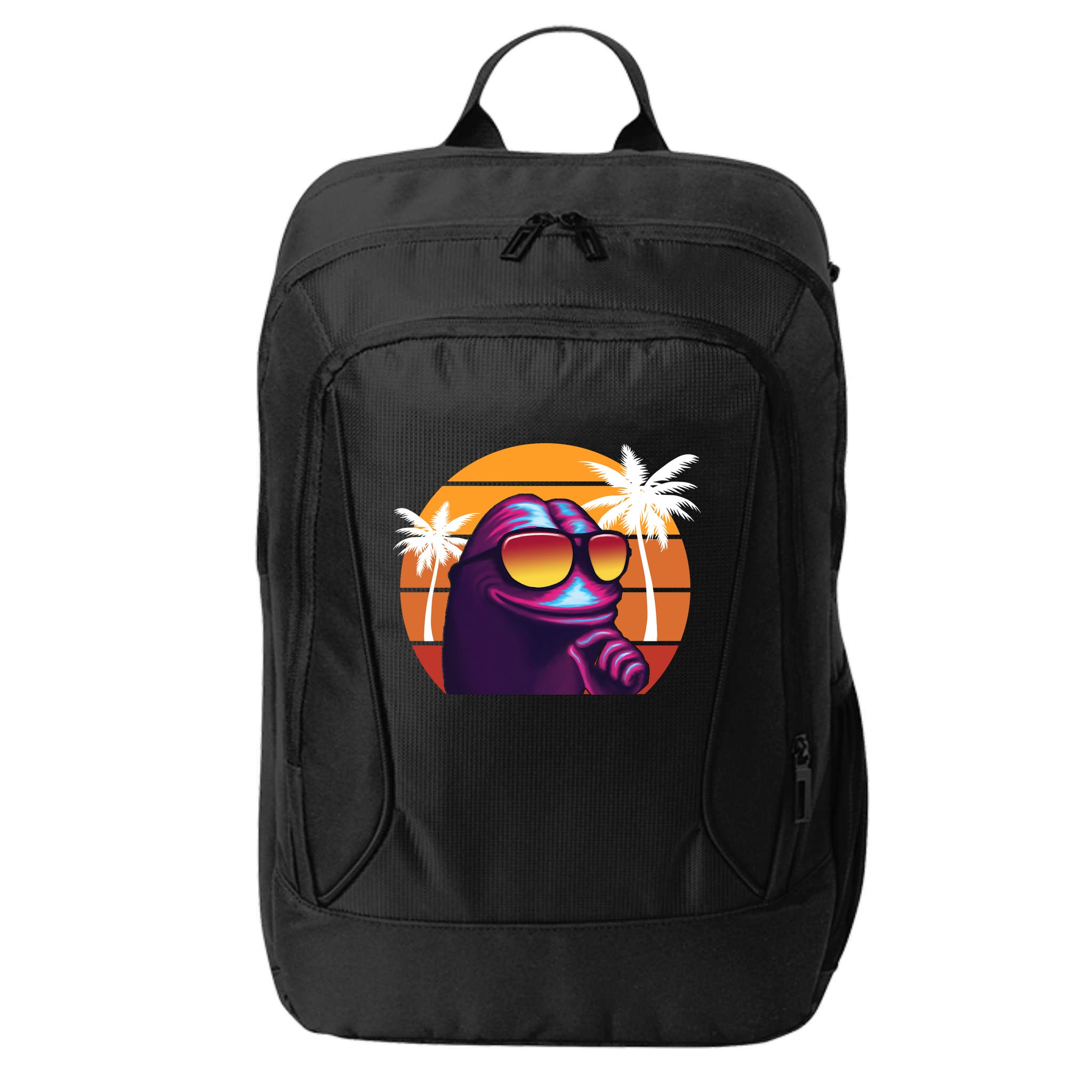 Pepe Tropical Retro Sunset City Backpack