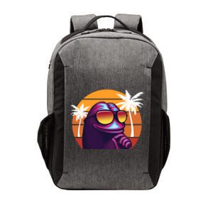 Pepe Tropical Retro Sunset Vector Backpack