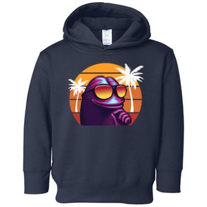 Pepe Tropical Retro Sunset Toddler Hoodie