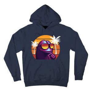 Pepe Tropical Retro Sunset Tall Hoodie