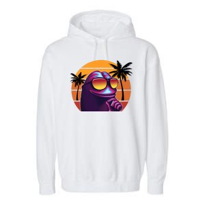 Pepe Tropical Retro Sunset Garment-Dyed Fleece Hoodie