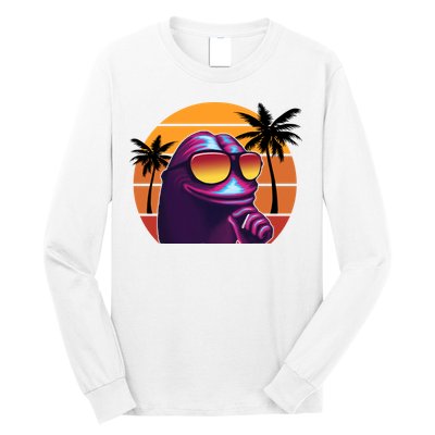 Pepe Tropical Retro Sunset Long Sleeve Shirt