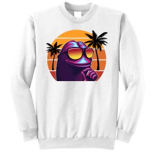 Pepe Tropical Retro Sunset Sweatshirt