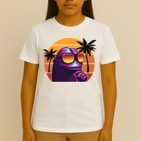 Pepe Tropical Retro Sunset T-Shirt