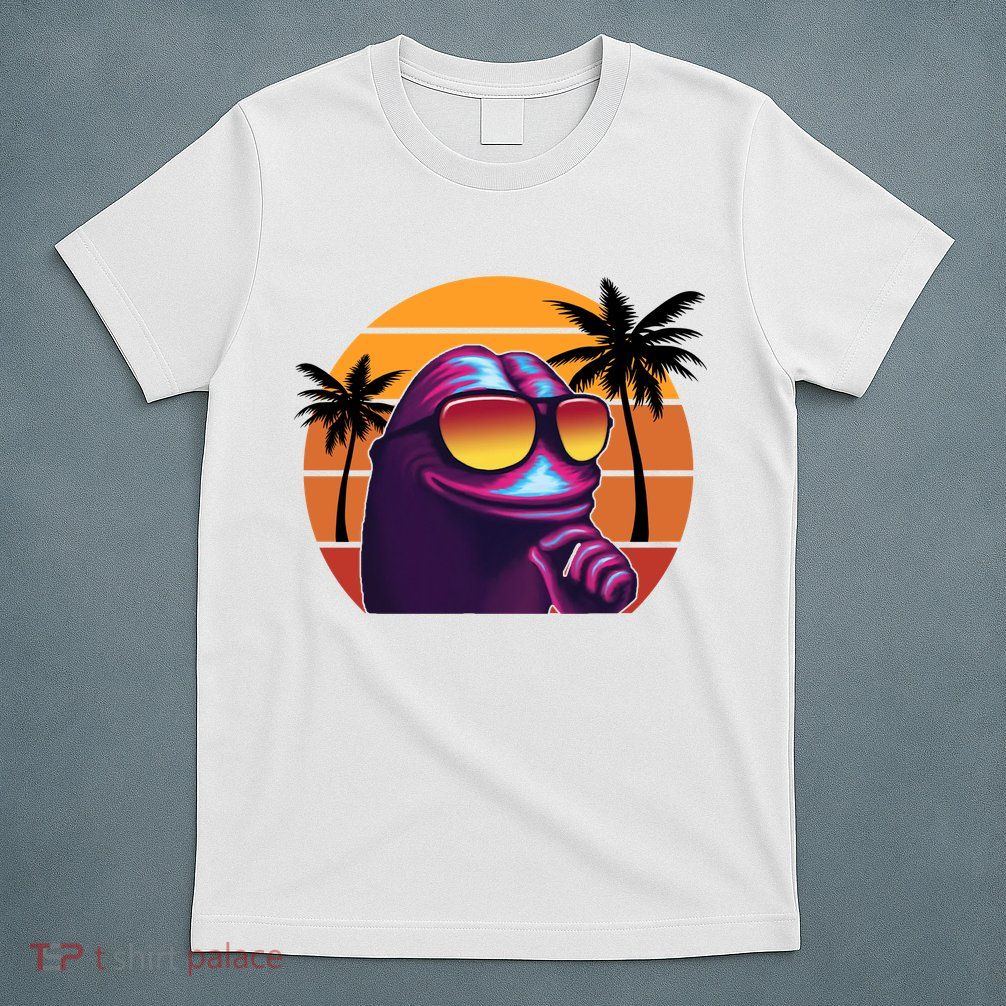 Pepe Tropical Retro Sunset T-Shirt