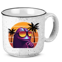 Pepe Tropical Retro Sunset 15oz Campfire Ceramic Mug