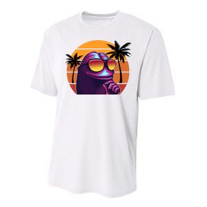 Pepe Tropical Retro Sunset Performance Sprint T-Shirt