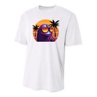 Pepe Tropical Retro Sunset Youth Performance Sprint T-Shirt