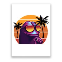 Pepe Tropical Retro Sunset Poster