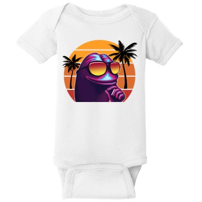 Pepe Tropical Retro Sunset Baby Bodysuit