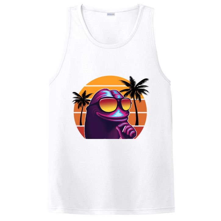 Pepe Tropical Retro Sunset PosiCharge Competitor Tank