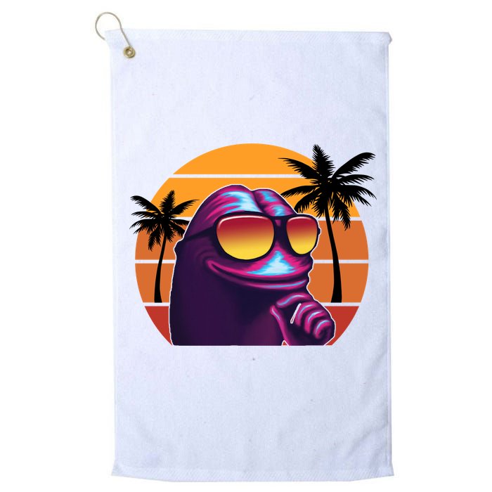 Pepe Tropical Retro Sunset Golf Towel