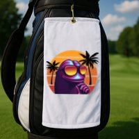 Pepe Tropical Retro Sunset Golf Towel