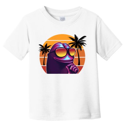 Pepe Tropical Retro Sunset Toddler T-Shirt