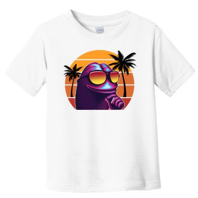 Pepe Tropical Retro Sunset Toddler T-Shirt