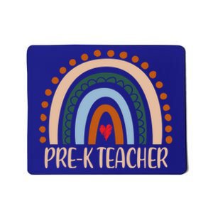 Pregiftk Teacher Rainbow Appreciation Day Hello Back To School Cute Gift Mousepad