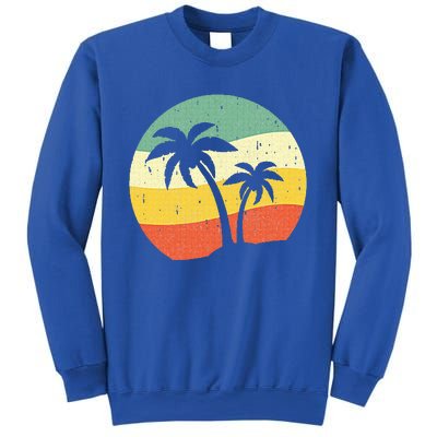 Palm Tree Summer Sunshine Summer Vacation Sweatshirt