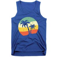 Palm Tree Summer Sunshine Summer Vacation Tank Top