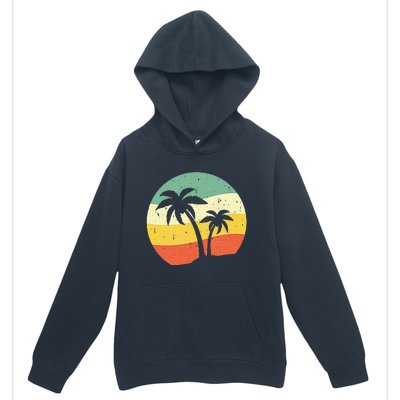 Palm Tree Summer Sunshine Summer Vacation Urban Pullover Hoodie