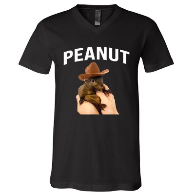 Peanut The Squirrel V-Neck T-Shirt